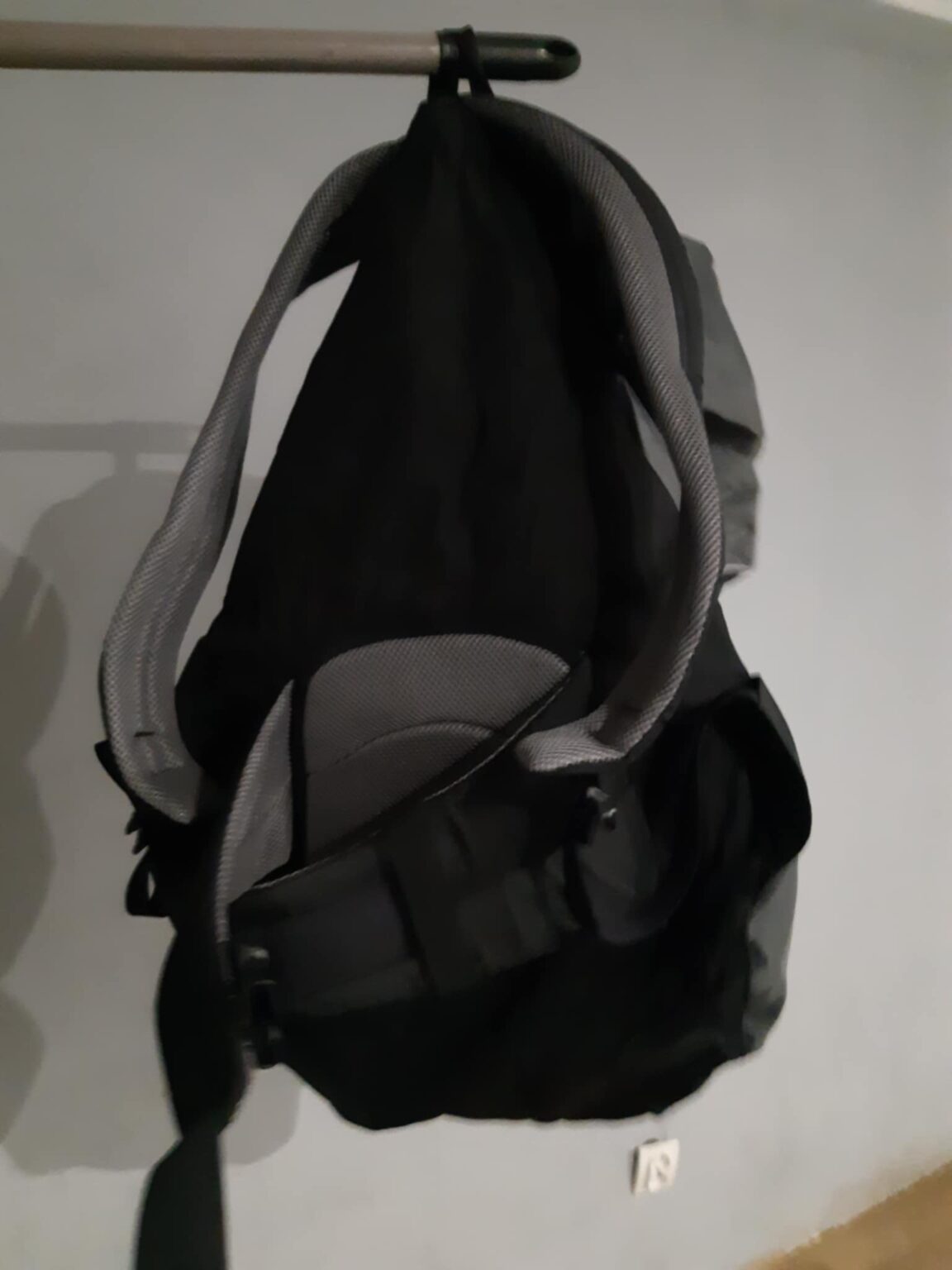 Plecak Paralotniowy Dudek motobag szaro-czarny