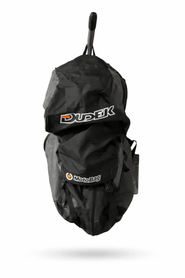 Plecak Paralotniowy Dudek motobag szaro-czarny