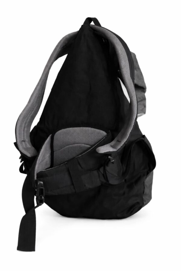 Plecak Paralotniowy Dudek motobag szaro-czarny.