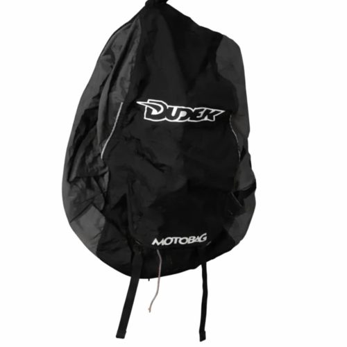 Plecak Paralotniowy Dudek motobag szaro-czarny.