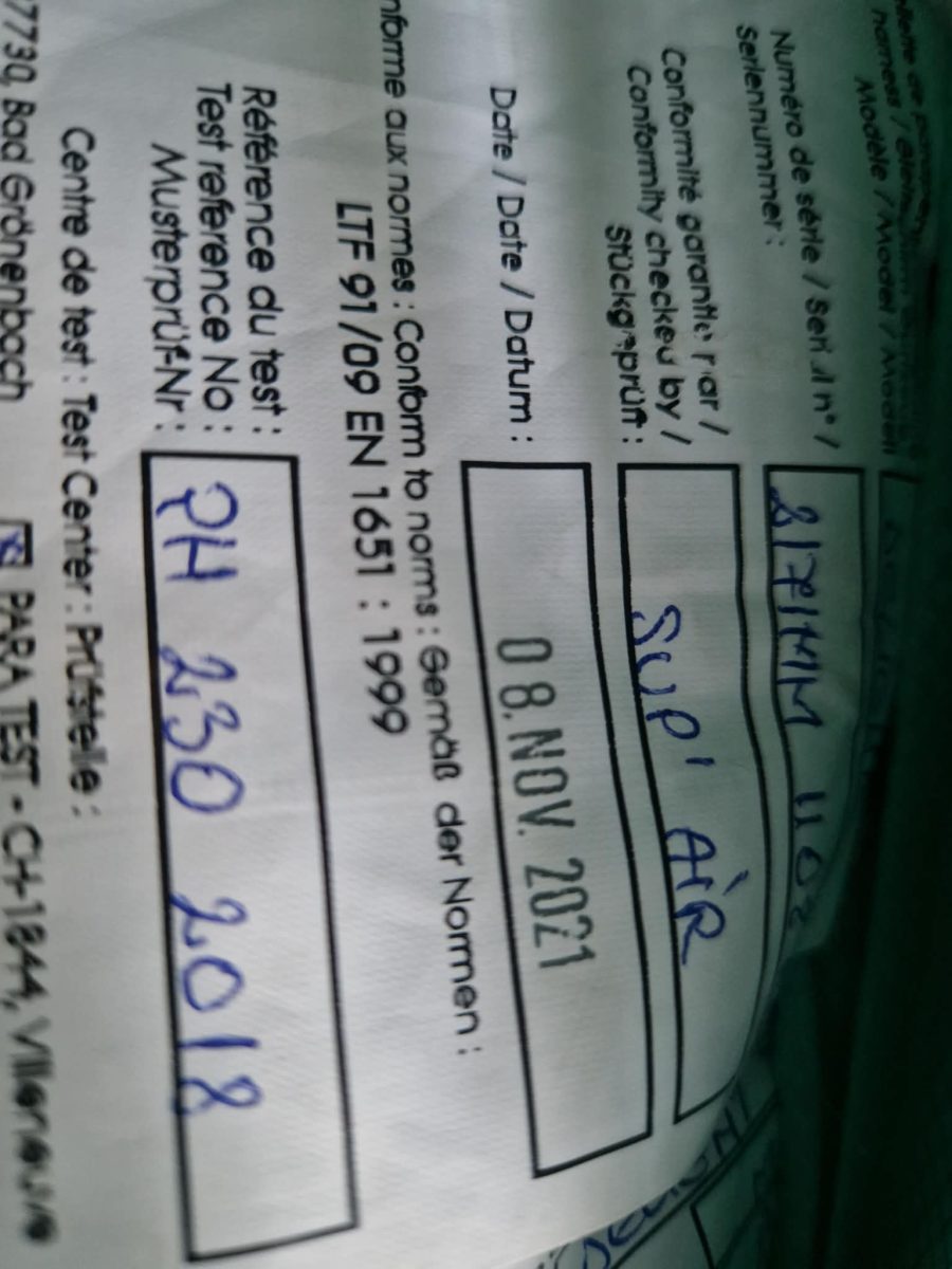 Uprząż SupAir Delight 3 M