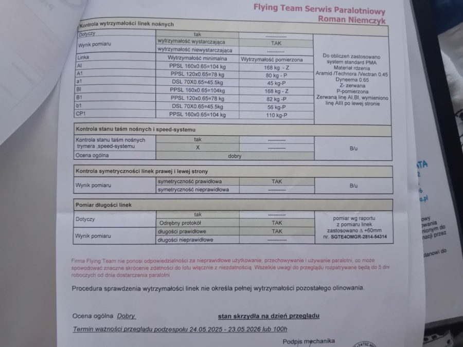 Paralotnia Skywalk 4