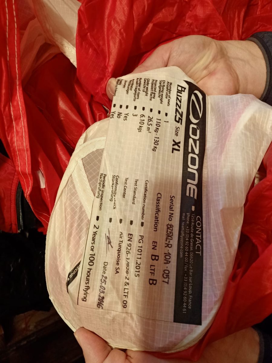 e85e0222-9ff0-4250-9f93-8a1772da6fee Ozone Buzz Z5 XL 110-130 kg